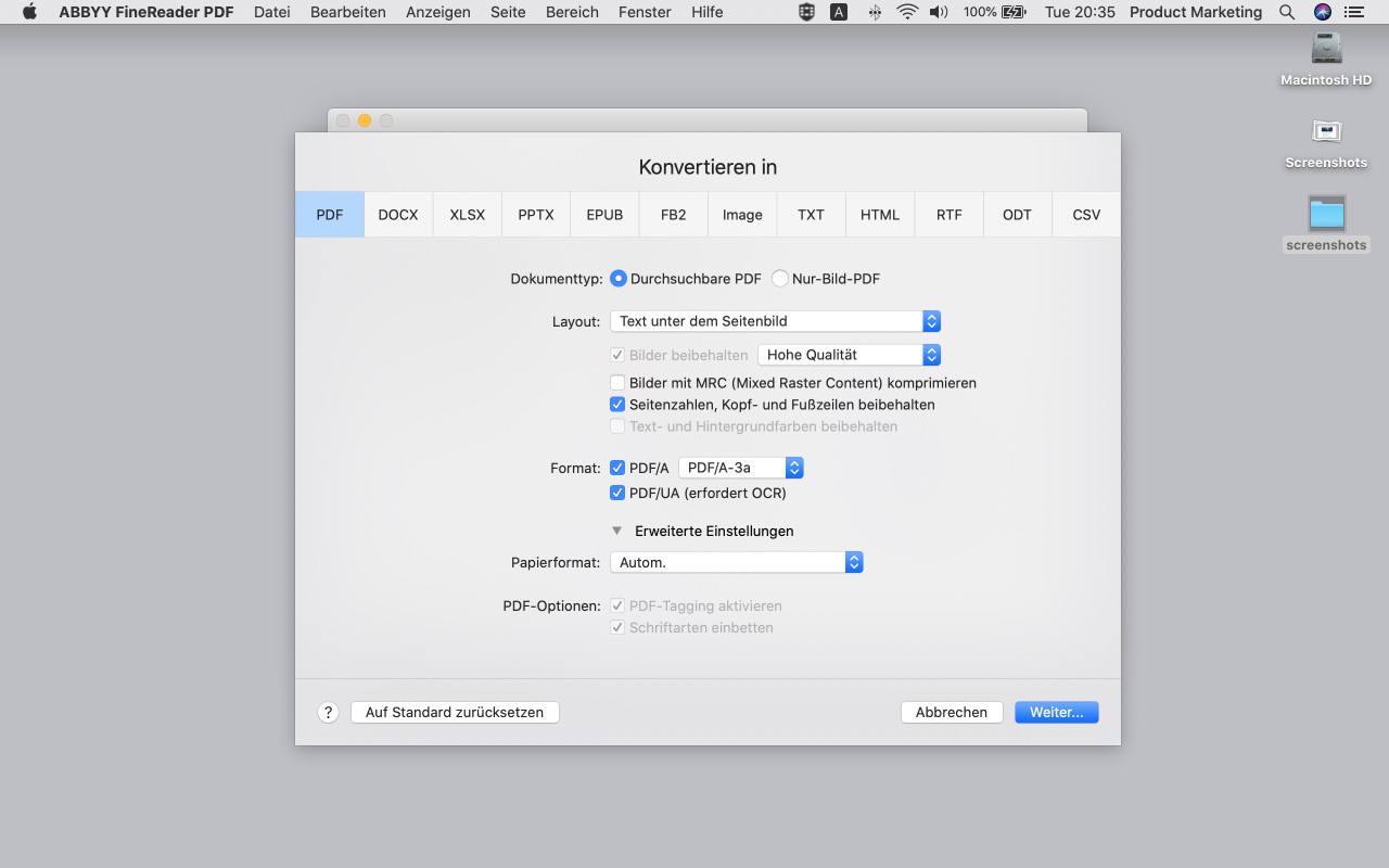 ABBYY FineReader PDF For Mac